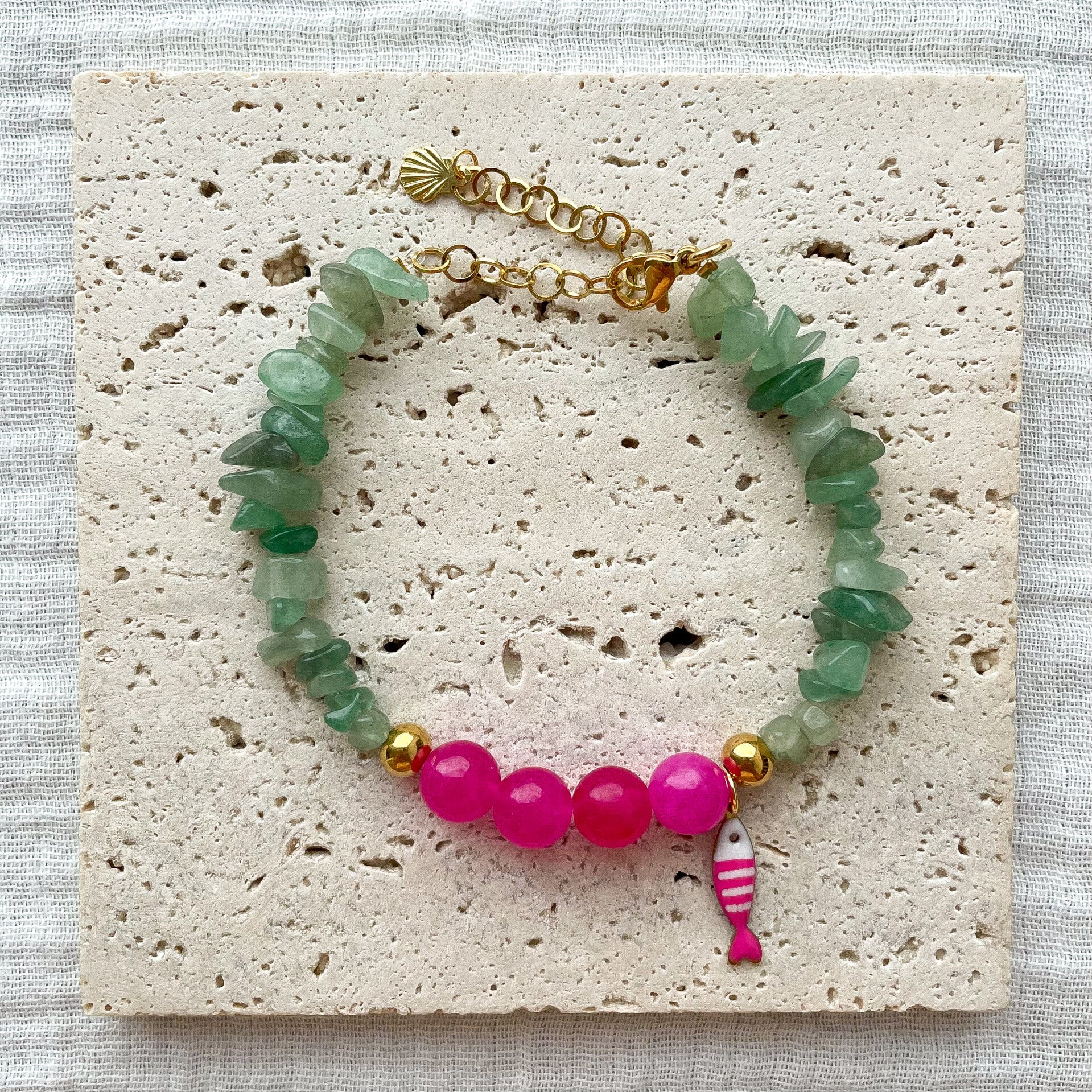 Bracelet Petit Poisson & Perles