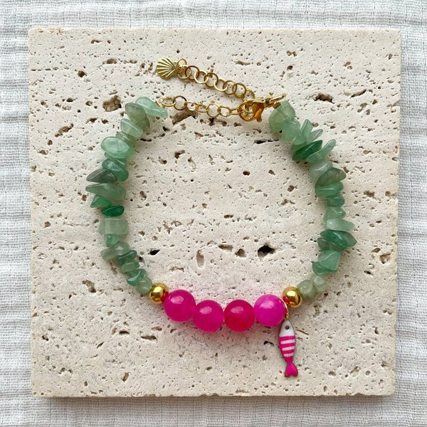 Bracelet Petit Poisson & Perles