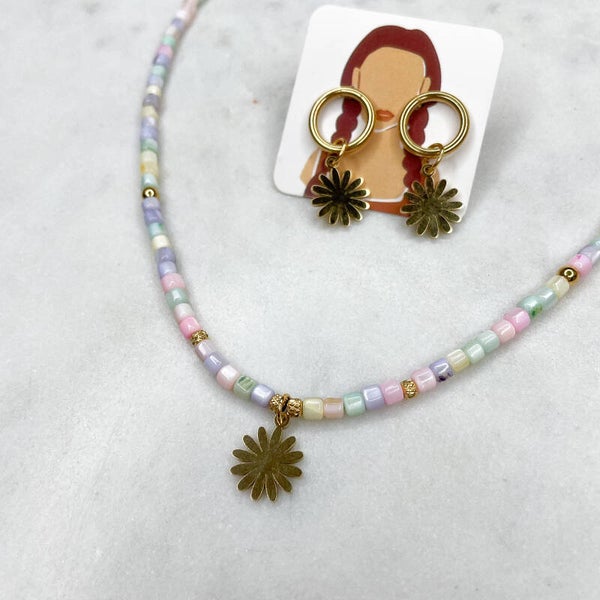 Parure Daisy Pastel