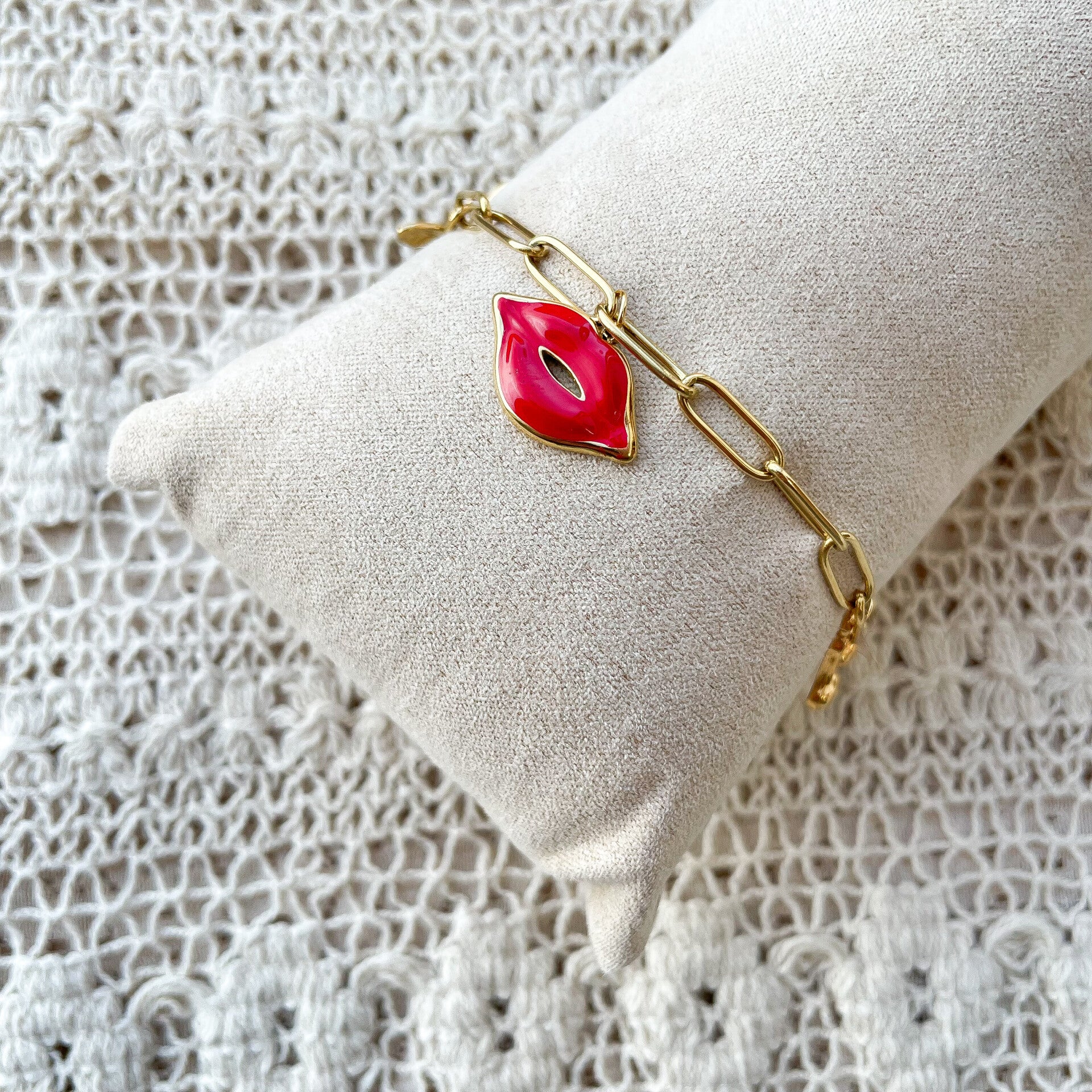 Bracelet Chaîne Dorée Charms