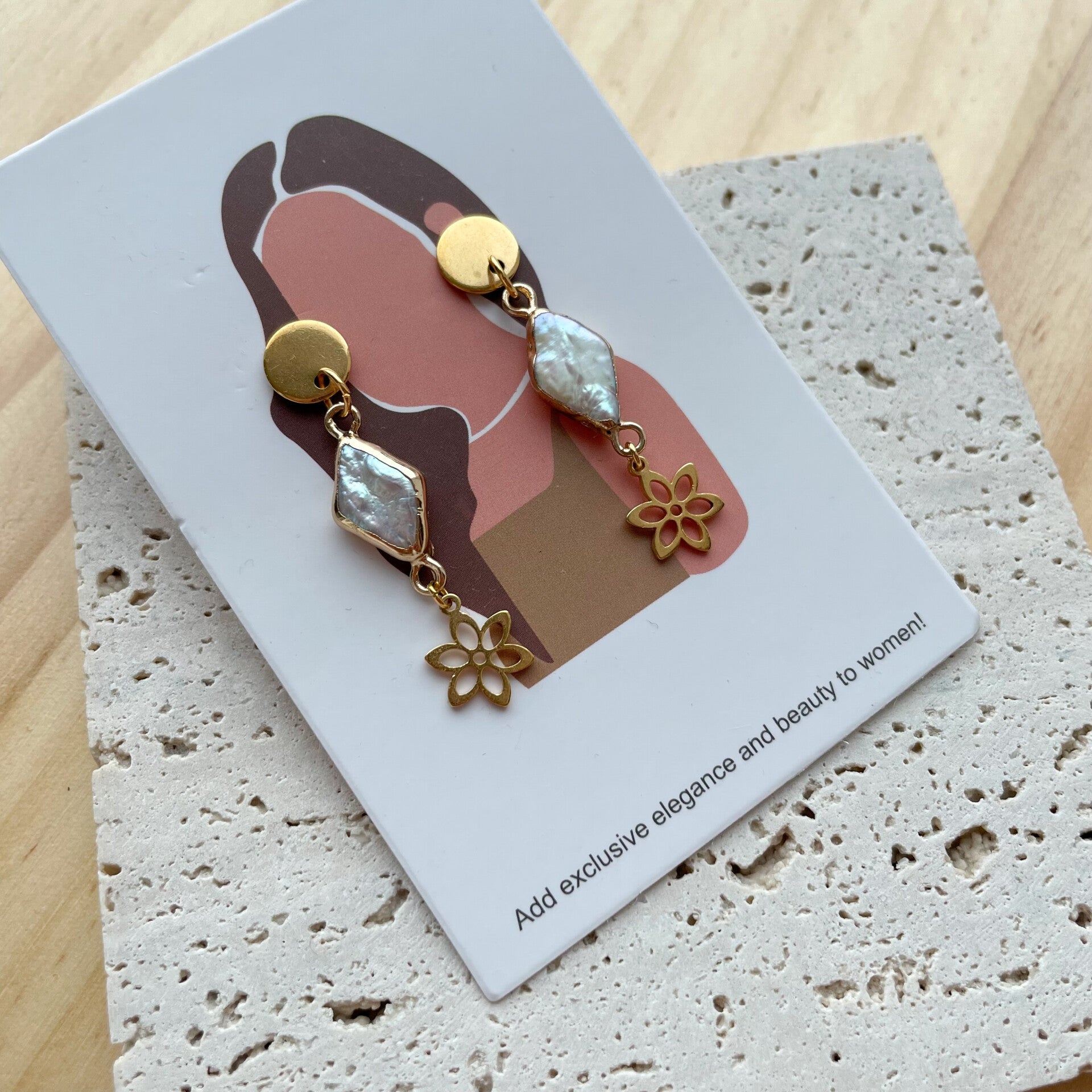 Boucles d'oreilles Jasmin