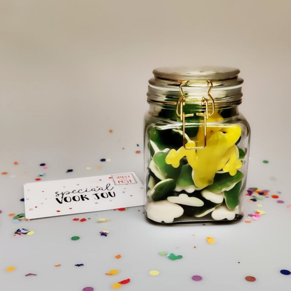 Snoeppot met kikkers | Opkikker 🐸