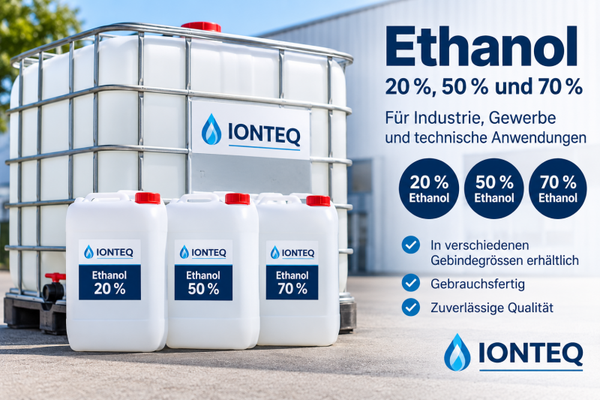 Ethanol für Industrie und Gewerbe