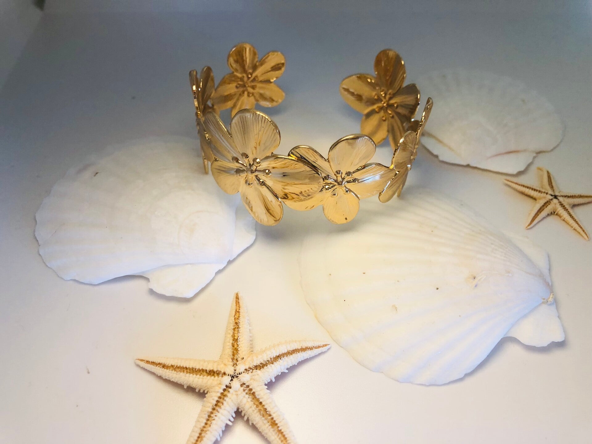 Bloemen armband