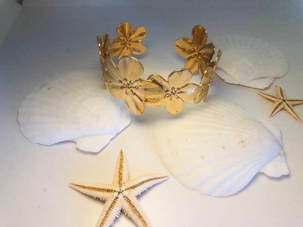 Bloemen armband