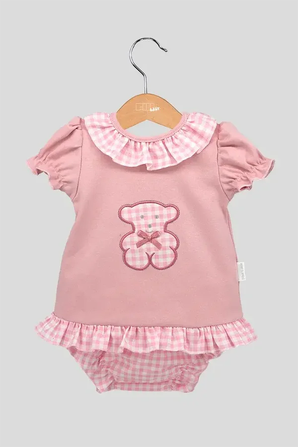 Ensemble 2 pièces Broderie fille