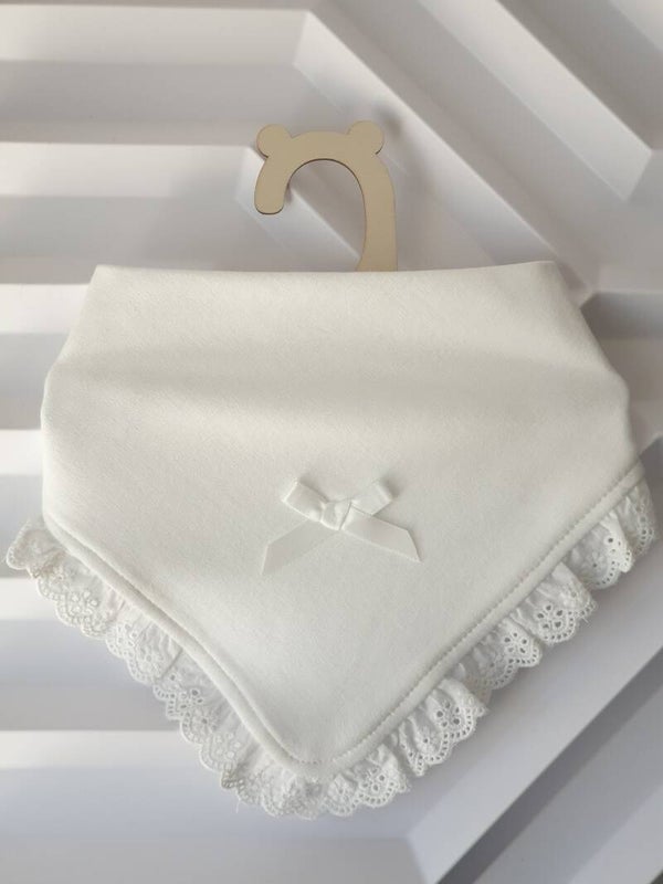 Bavoirs bébé pour filles 100% coton. Personnalisable