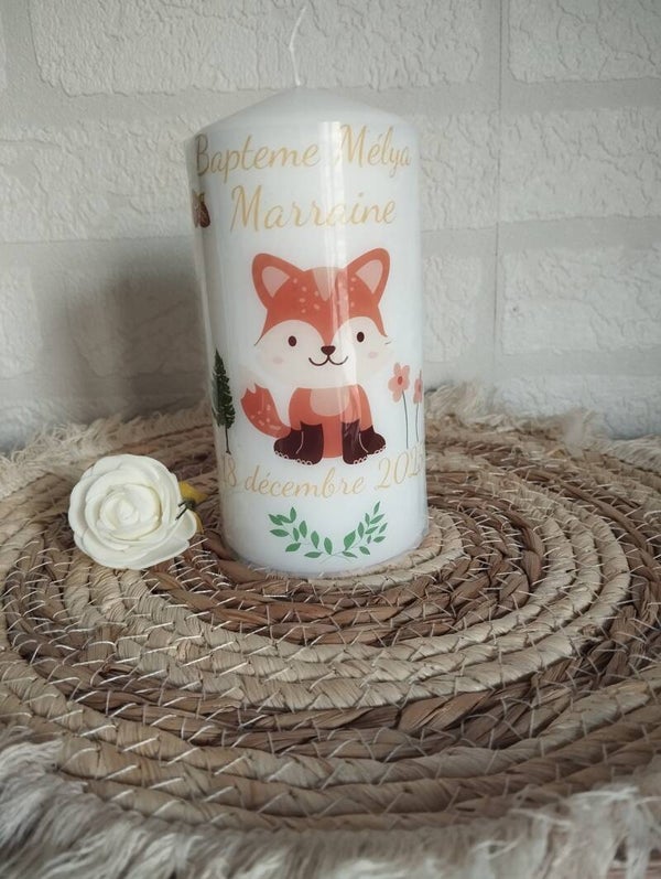 Bougie personnalisé