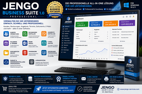 Jengo Business Suite 1.0 Professional Office