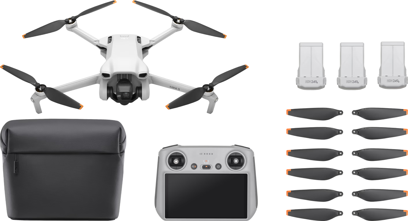 DJI Mini 3 Fly More Combo + Smart Controller