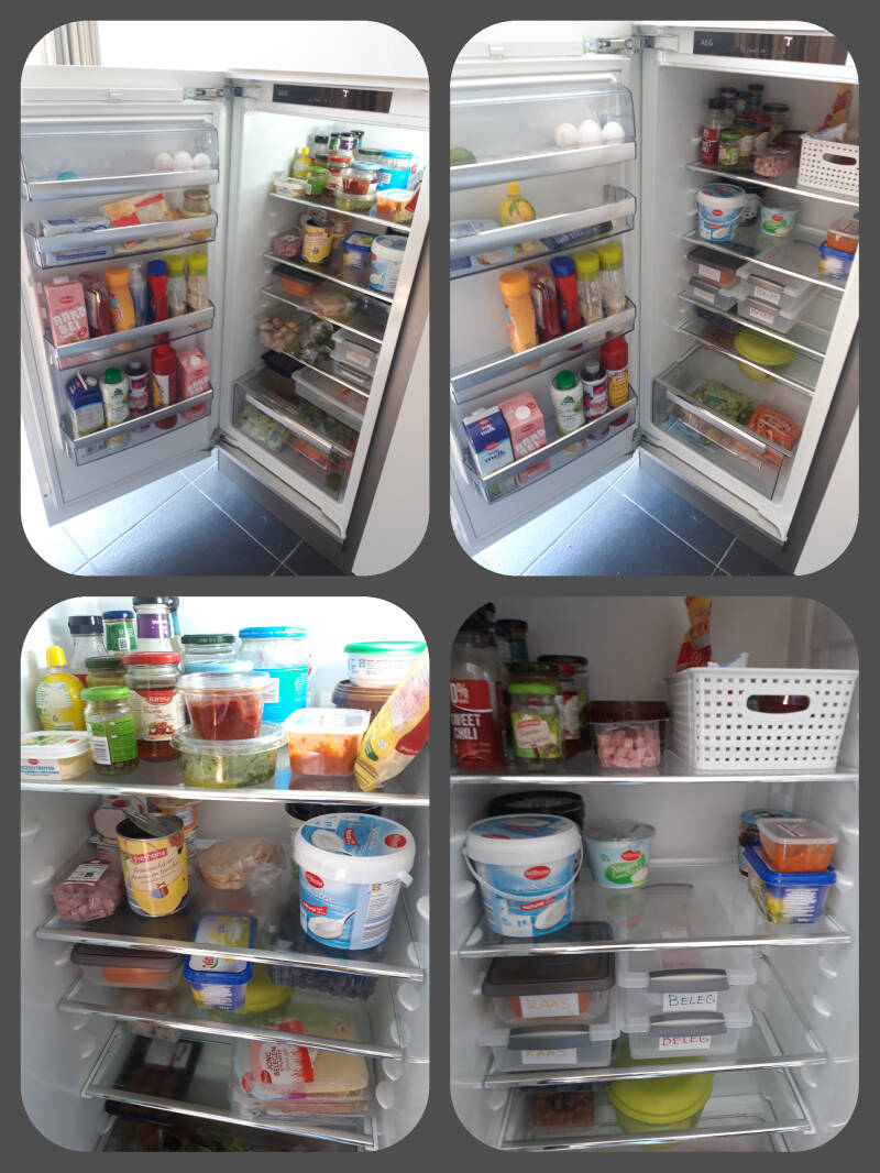 Koelkast ordenen Opruimen  met Astrid