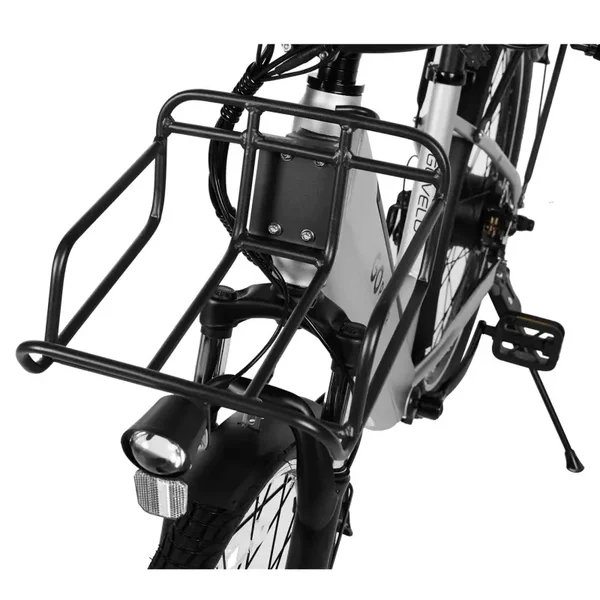 Vélo électrique GoPowerBike GoVelo pour adulte couleur argent