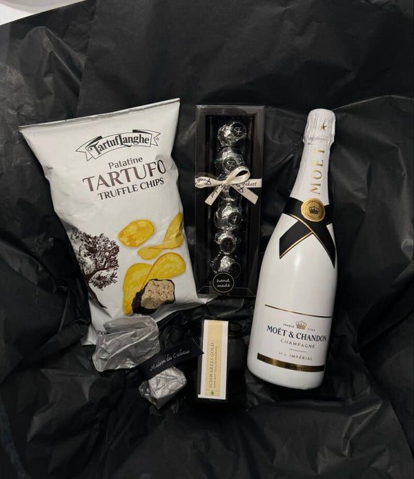 Geschenkkorb Premium Gold Champagne