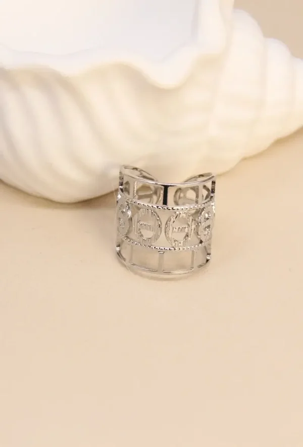 Bague Ajustable Forme Géométrique ( Différentes Colories )