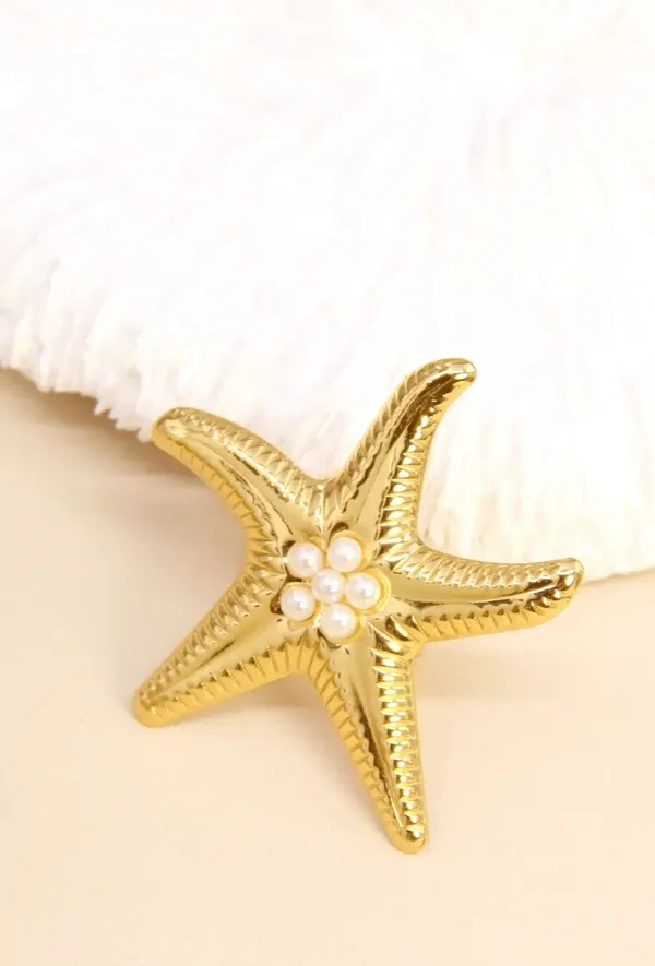 Bague Étoile de Mer Ajustable