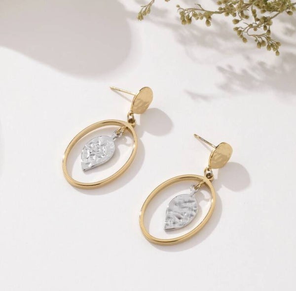 Boucles d'Oreilles Duo Botanique
