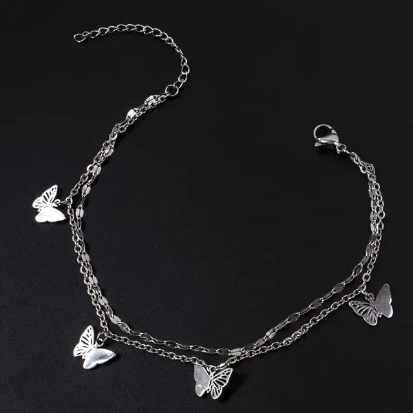 Bracelet de Cheville papillons