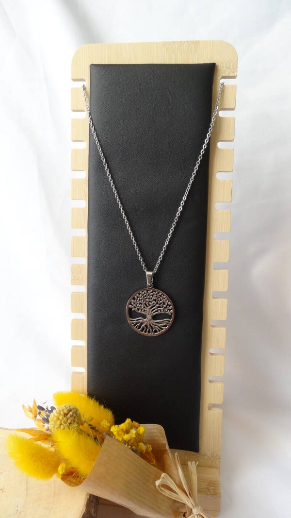 Collier Arbre de Vie Argenté