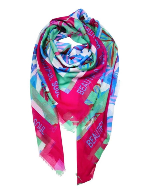 Foulard carré « Beautiful soul »