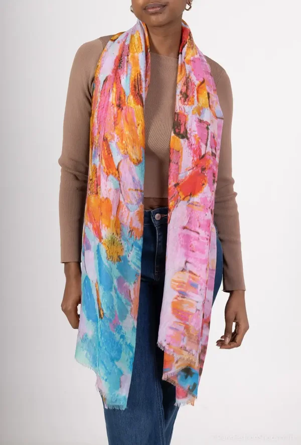 Foulard imprimé Fantaisies