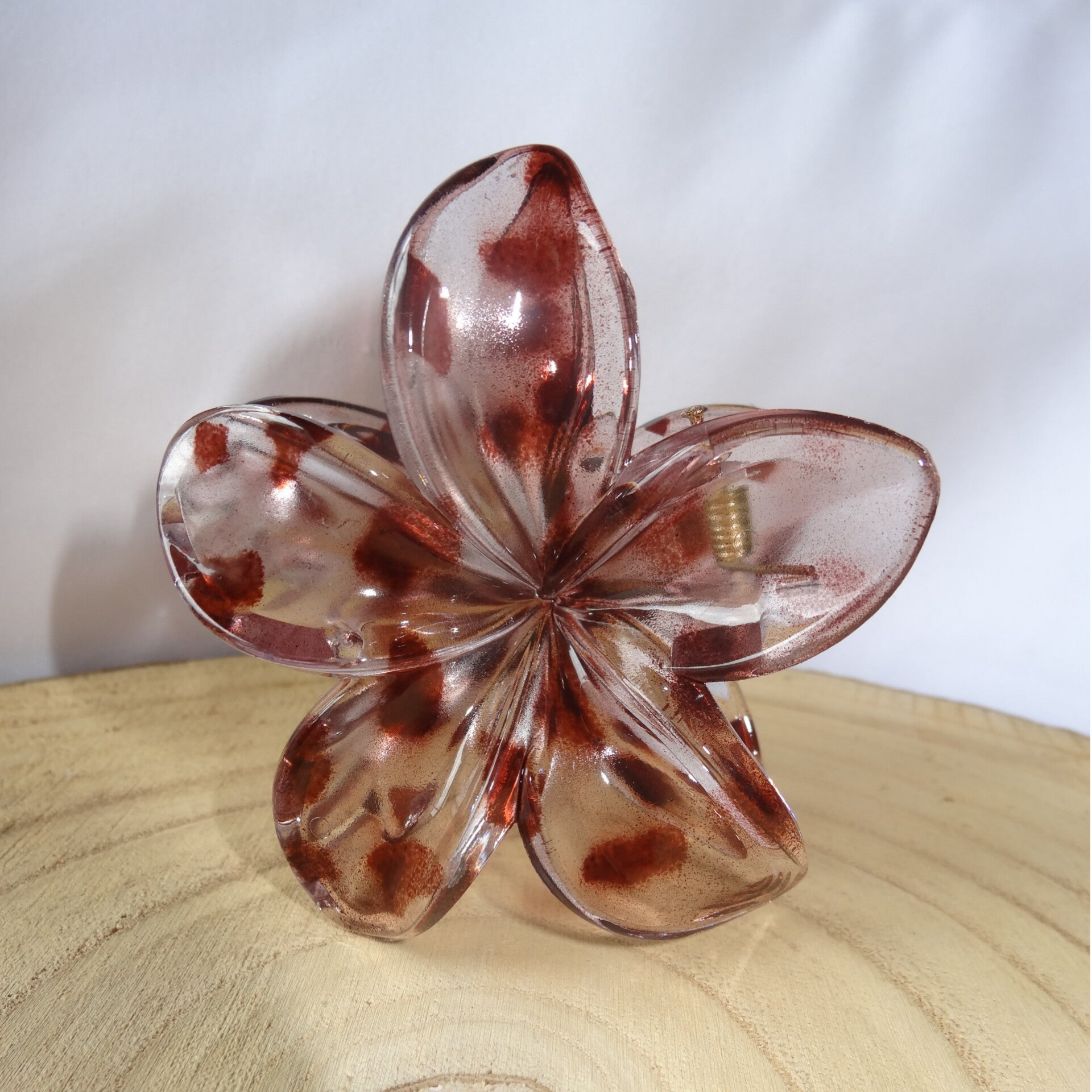 Pince Fleur imprimé léopard divers colories