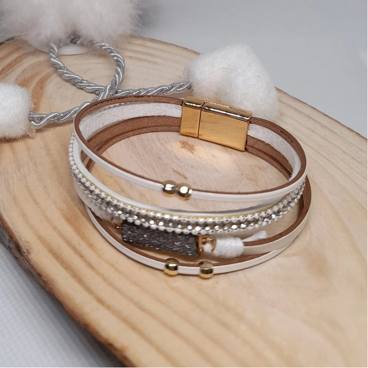 Bracelet Fermoir magnétique