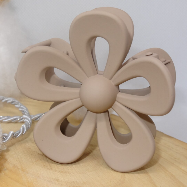 Pinces Griffes Creuse en Forme de Fleur ( Divers Colories )