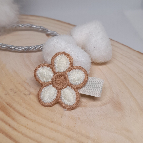 Pince à cheveux Fleur 🌸