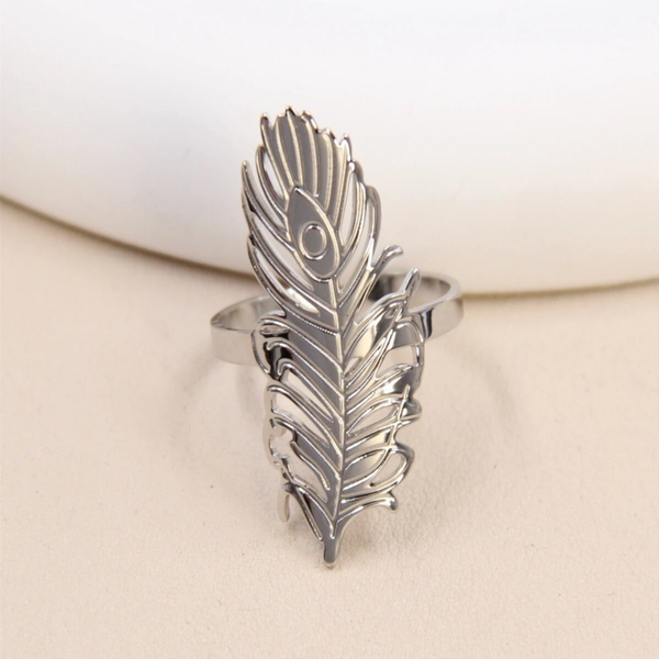 Bague Plume ( divers colories )