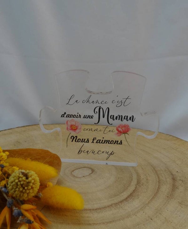 Plaque Décorative Maman