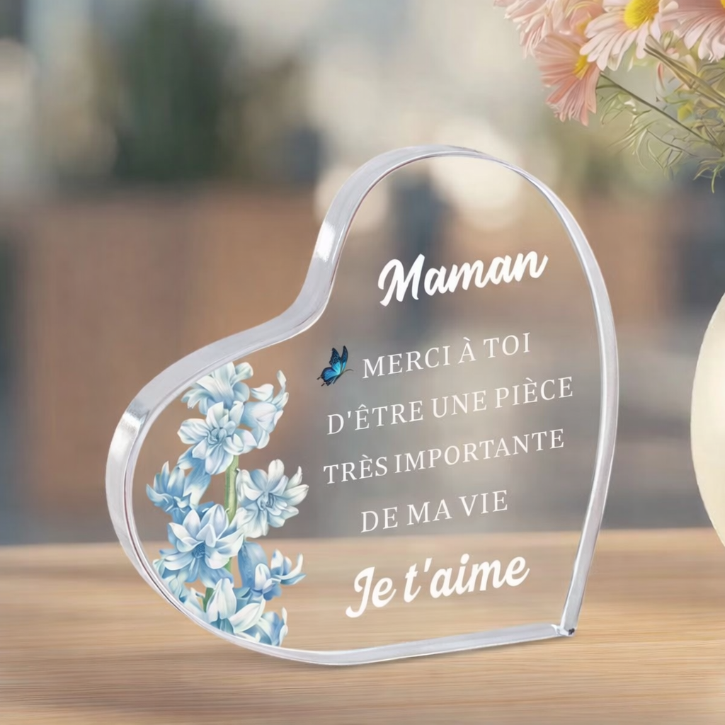 Plaque Décorative Maman