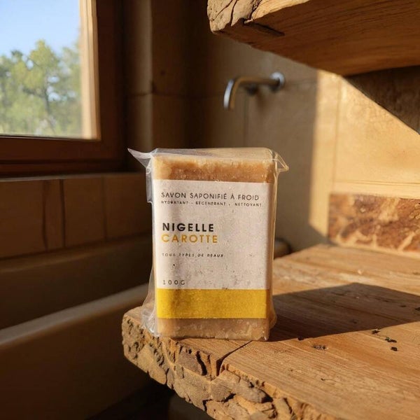 Savon à la nigelle et carotte
