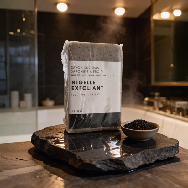 Savon au nigelle exfoliant
