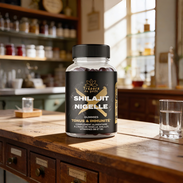 Gummies sans sucres au Shilajit et Nigelle
