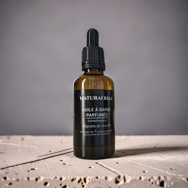 Huile à barbe parfumée
