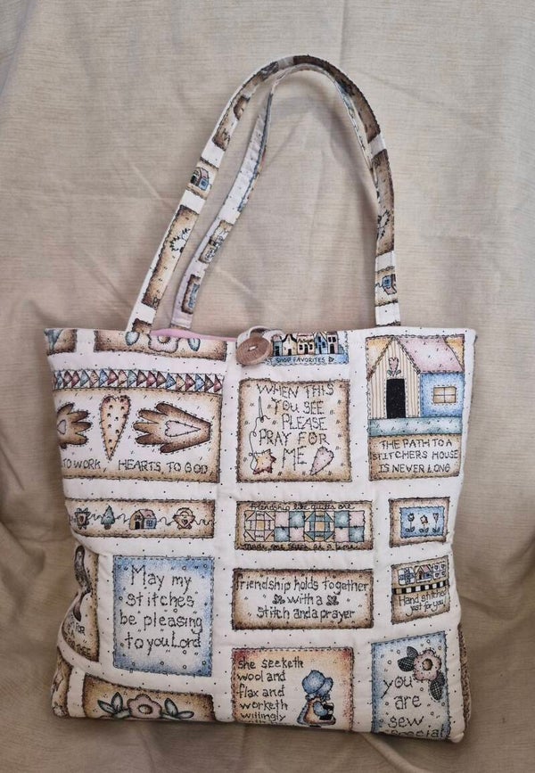 Quilted- Christian Fabric