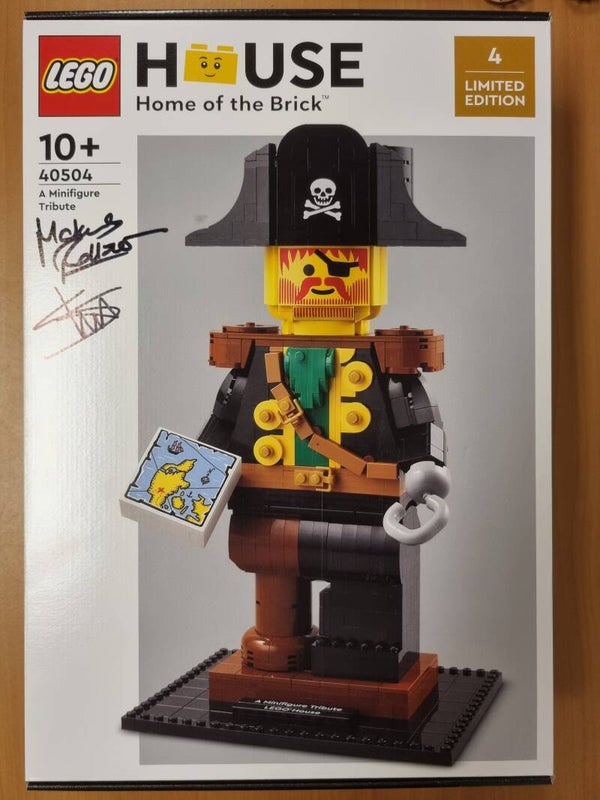 Lego 40504 A Minifigure Tribute (Gesigneerde Versie)