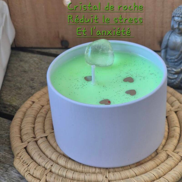 Sérénité Vanille cristal de roche