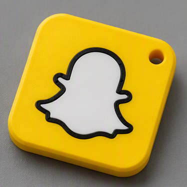 Snapchat NFC Keyring
