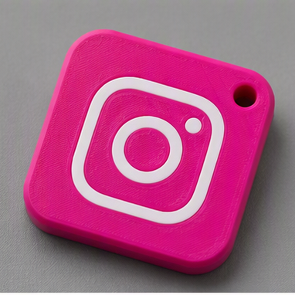 Instagram NFC Keyring