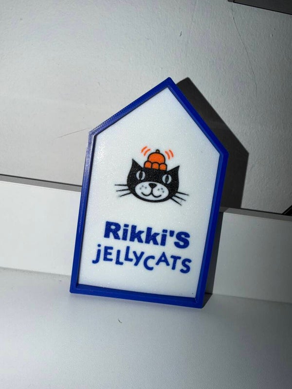 Custom Jellycat sign