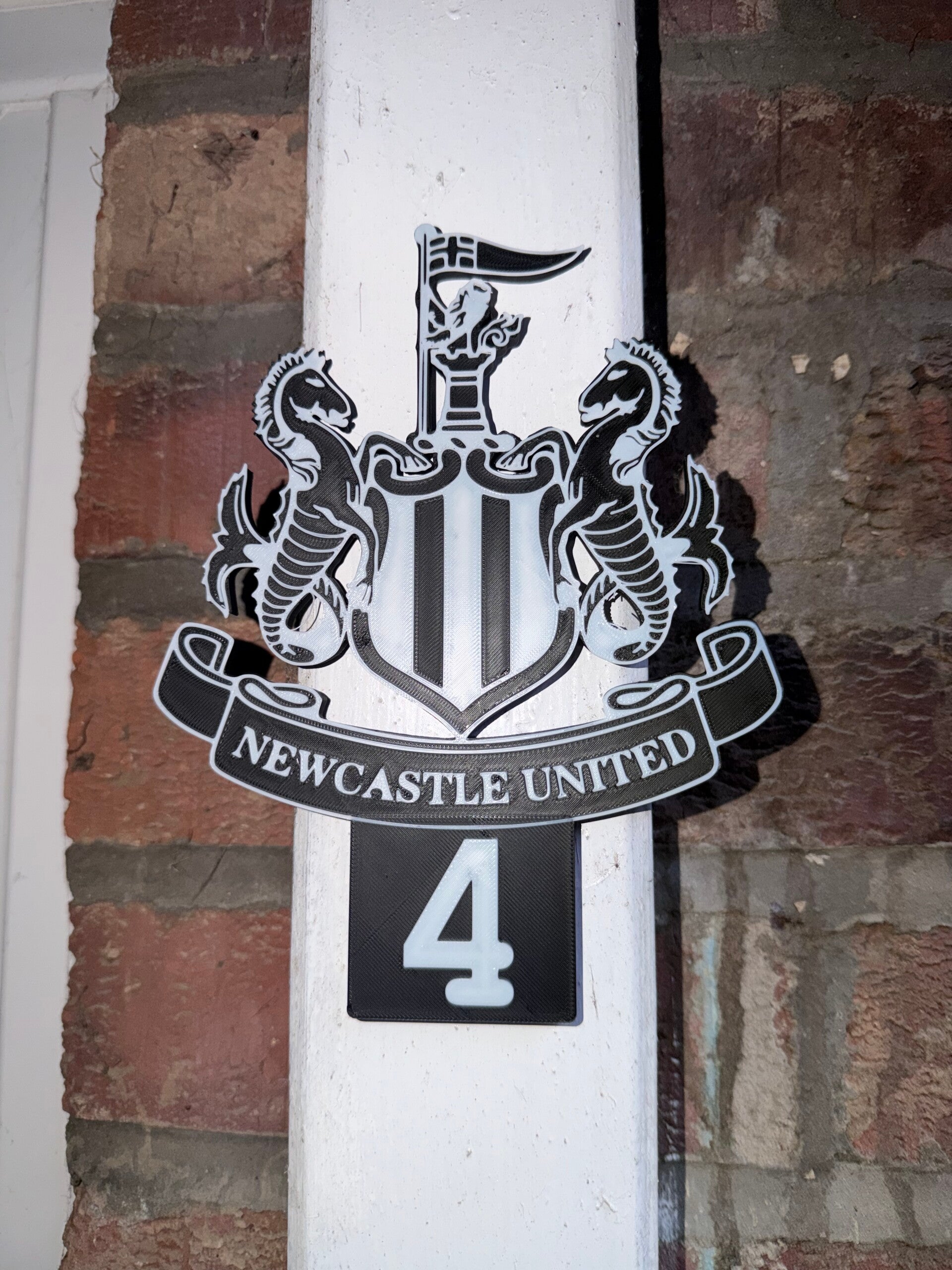 Newcastle United Door Number