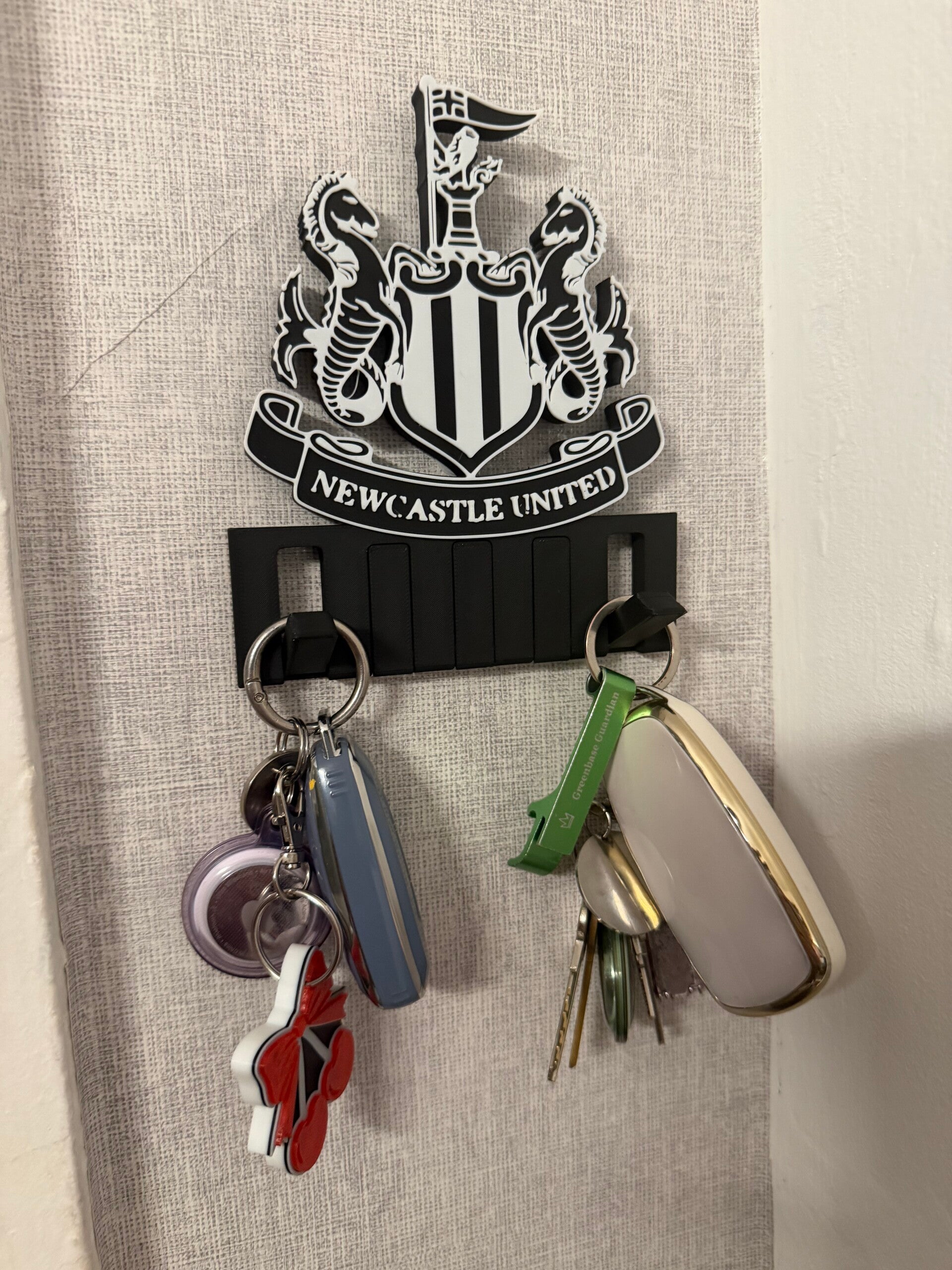 Newcastle United Key Hooks