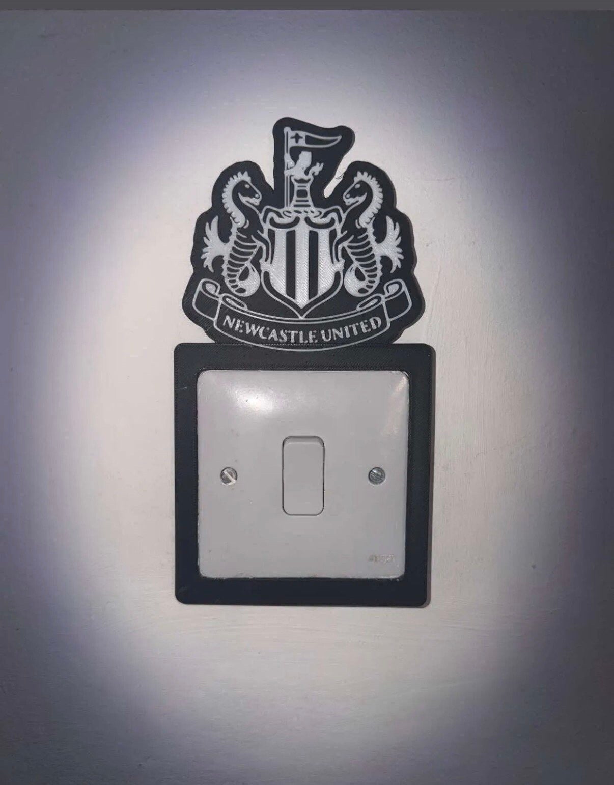 Newcastle United Light Switch Boarder