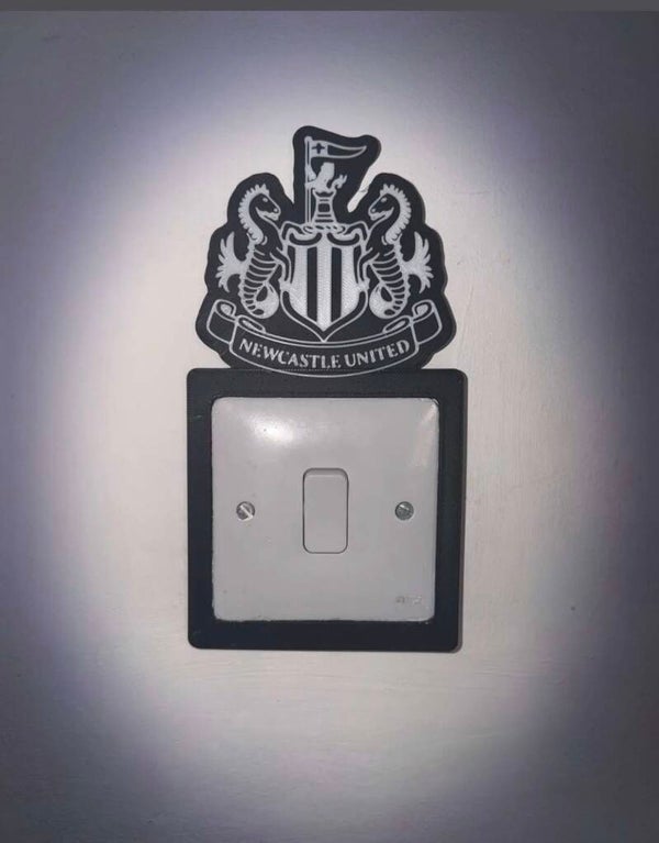 Newcastle United Light Switch Boarder