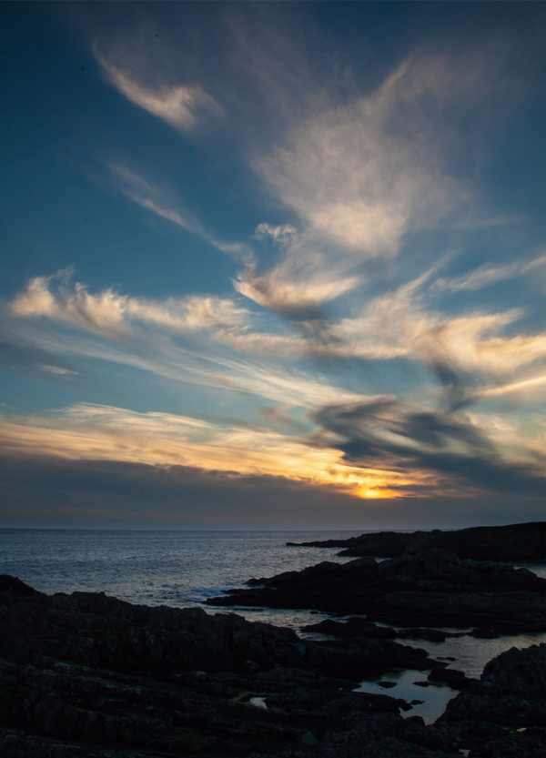 Twilight on Clachtoll Beach 24-02