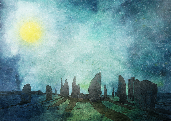 Fine Art Print : We are Stardust • Isle of Lewis • Calanais Stones