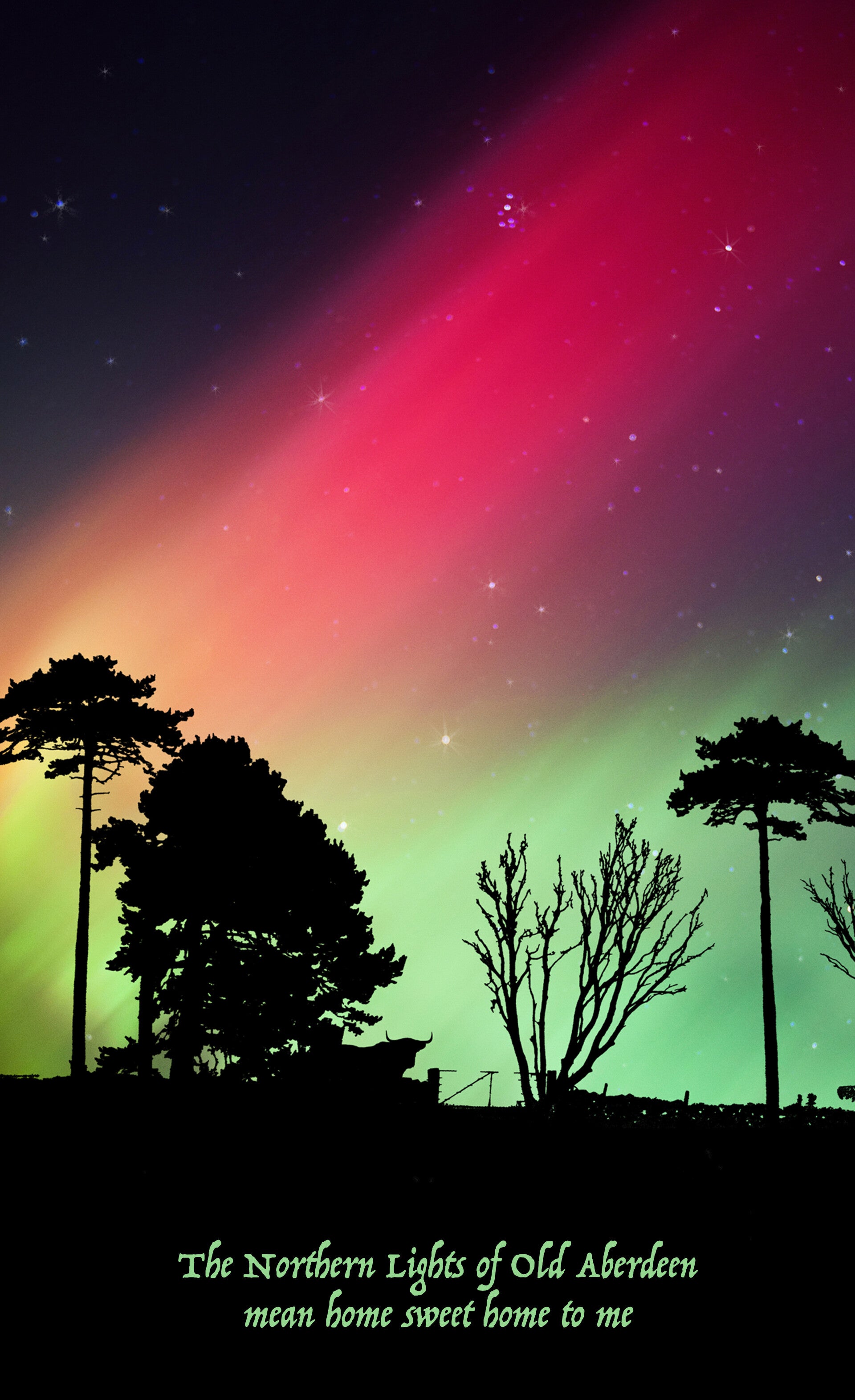 Teatowel • The Northern Lights of Old Aberdeen