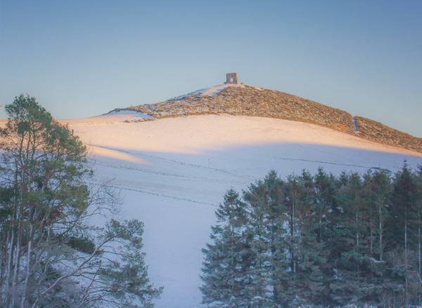 The Tower on the Hill • Dunnideer 25-514L