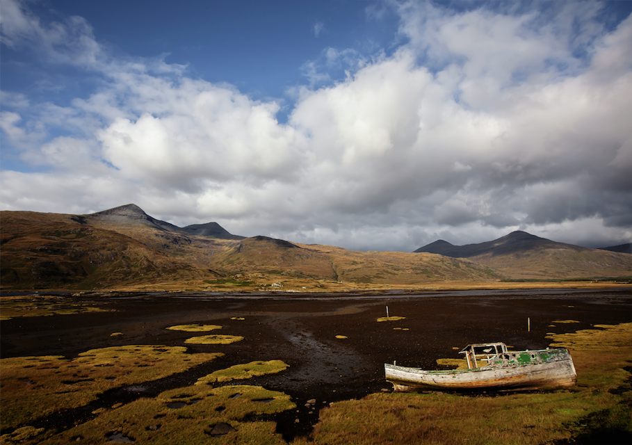 Yellow Ochre Loch Scridian •  Isle of Mull   SS20-33
